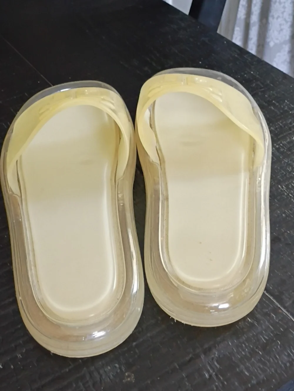 Tory Burch translucent jelly